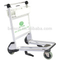 Hot sale baggage cart,luggage cart wheels,airport stainless steel luggage cart